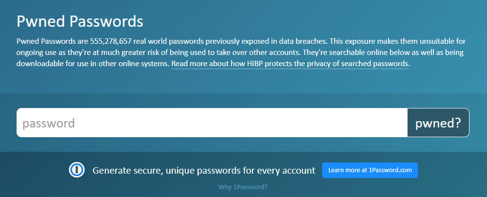 パスワードを入力
