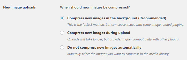 アップロードしたファイルに対する設定